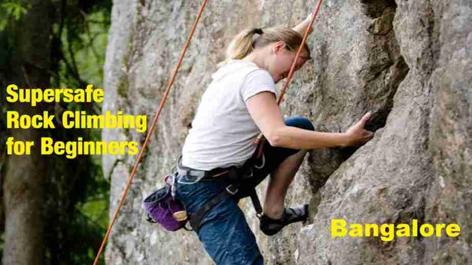 Rock climbing, adventure events in bangalore, adventure, BAAP Club
