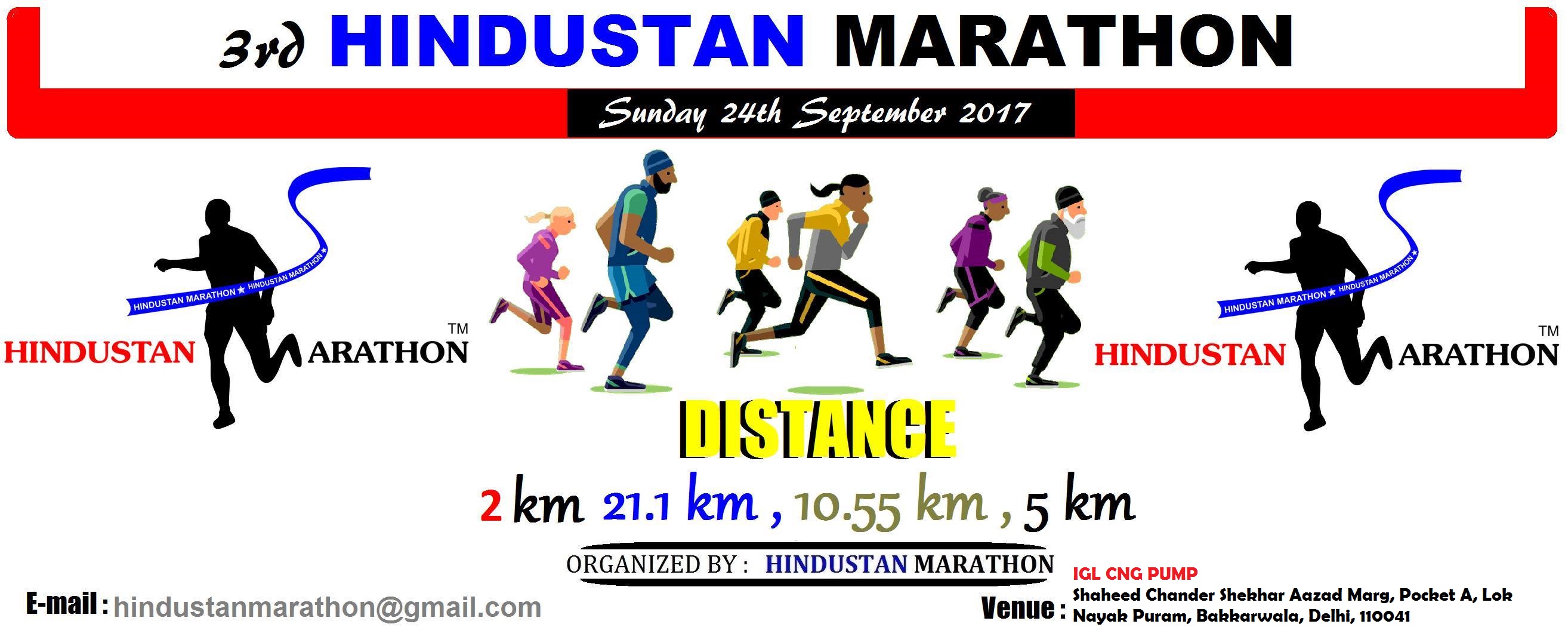 3rd HINDUSTAN MARATHON 2017 - Explara