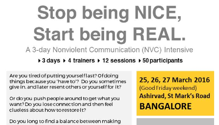 Stop being NICE, Start Being REAL. - Explara
