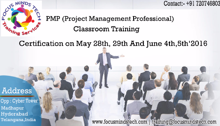 PMP (PROJECT MANAGEMENT PROFESSIONAL) classroom training in hyderabad - Explara