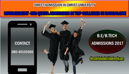 Direct admission in CHRIST UNIVERSITY, Bangalore 2017-18 - Explara