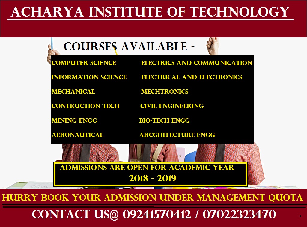 Direct Admission In 2018 Direct Admission In RNSIT College Of 