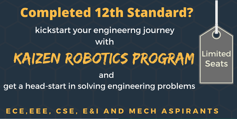 Kaizen Robotics Program - Exclusive Class 12 Crash Course - Explara
