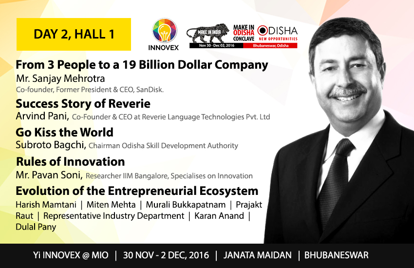 YI INNOVEX Session on Day 2 Hall 1. Code: YID2H1 - Explara