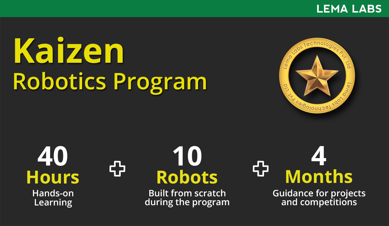 Kaizen Robotics Program - SRM University Level 2 - Explara