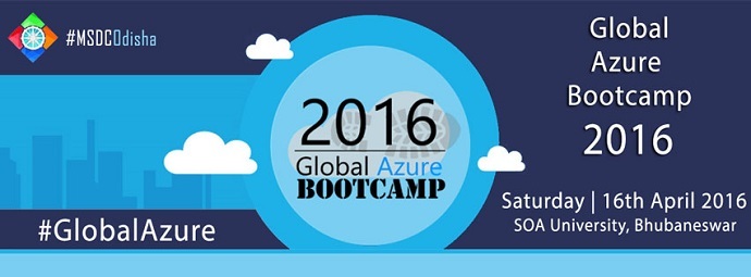 Global Azure Bootcamp Bhubaneswar 2016 - Explara