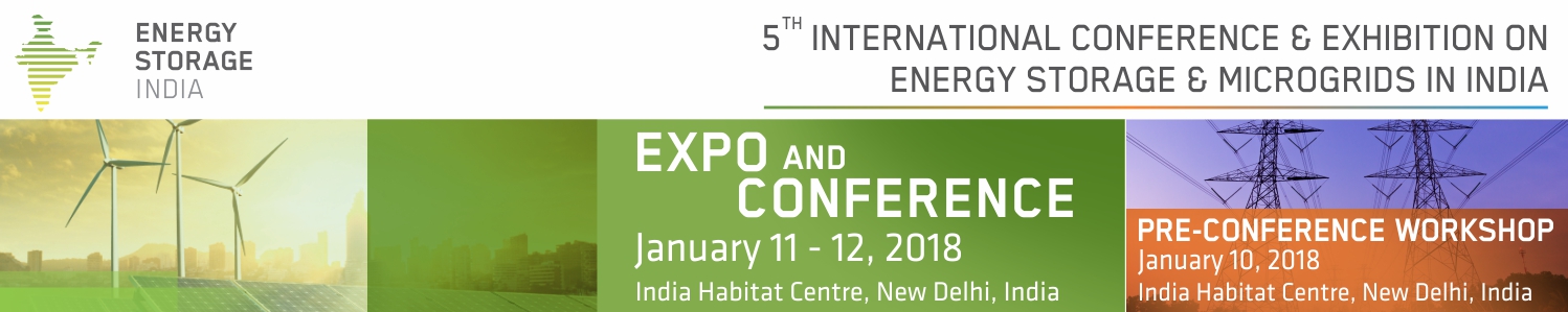 Energy Storage India 2018 - Indian Delegate Registration - Explara