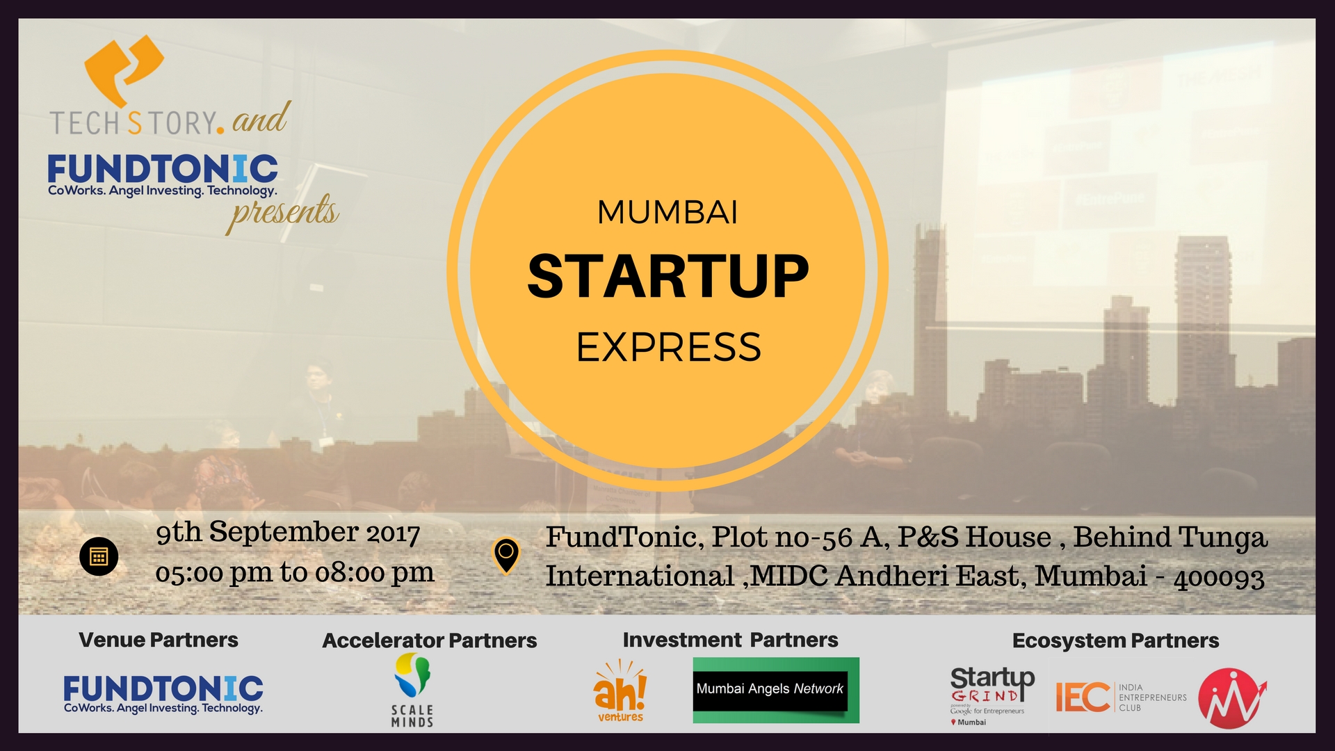 TechStory Presents Mumbai Startup Express - Explara