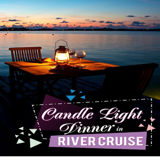 Book Candle Light Dinner In Ganges Cruise tickets, Kolkata