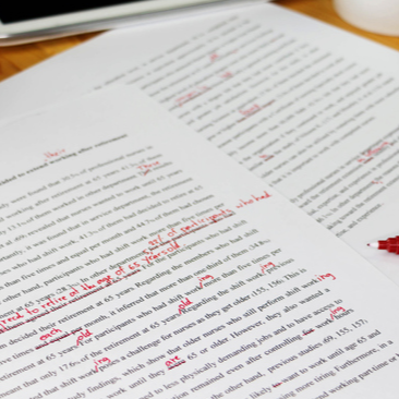 Manuscript research format picture