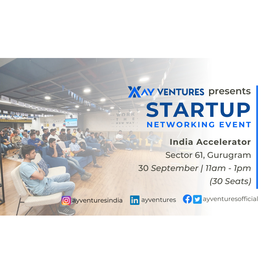 Startup Networking Event by AY Ventures