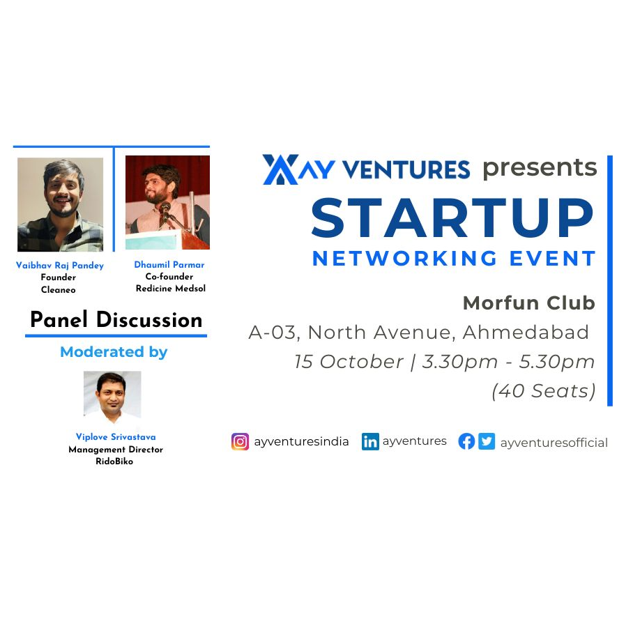 Startup Networking Event by AY Ventures