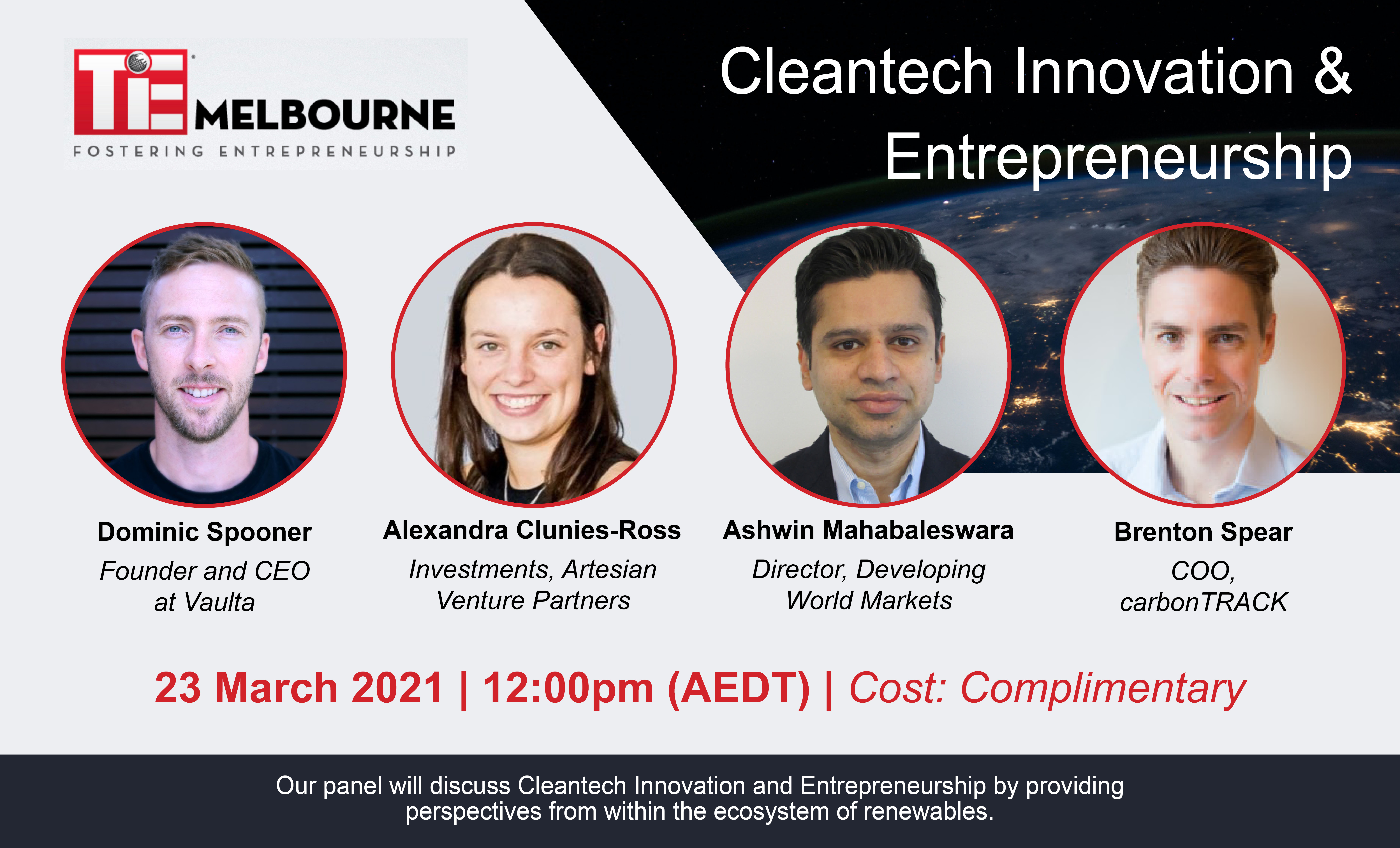 Cleantech Innovation & Entrepreneurship Panel