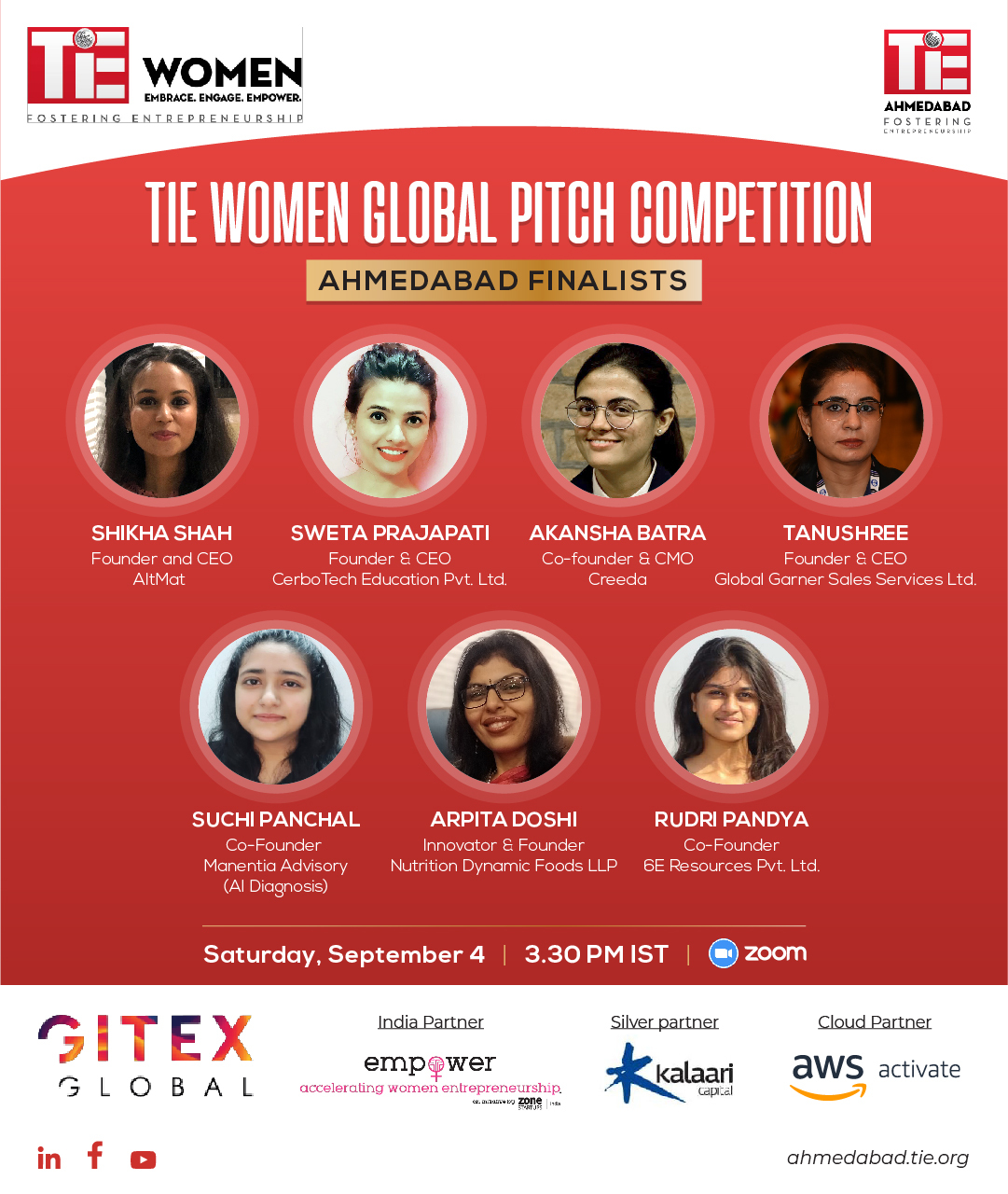 Book TiE Women Global Pitch Competition Ahmedabad Chapter Finals